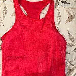 Lululemon Ebb to Street Cropped Racerback Top